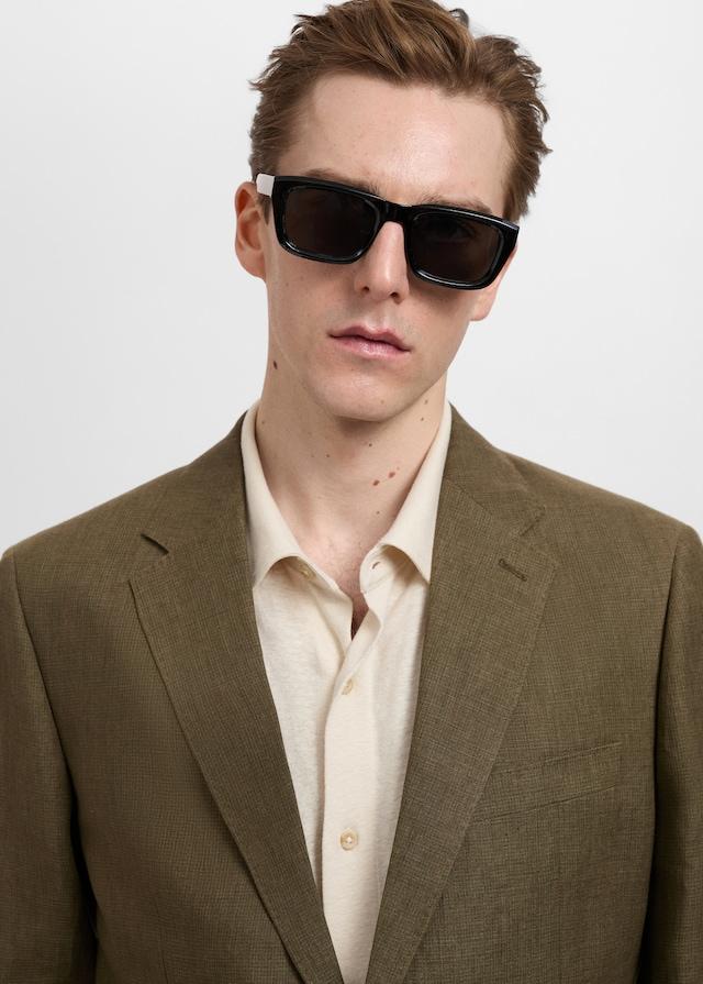 Mango Slim-Fit-Sakko Amalfi aus 100 % Leinen Fabrikladen