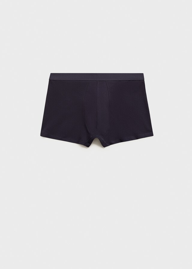 Mango 3er-Pack Blaue Boxershorts aus Baumwolle Hotsell