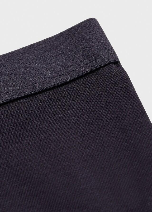 Mango 3er-Pack Blaue Boxershorts aus Baumwolle Hotsell