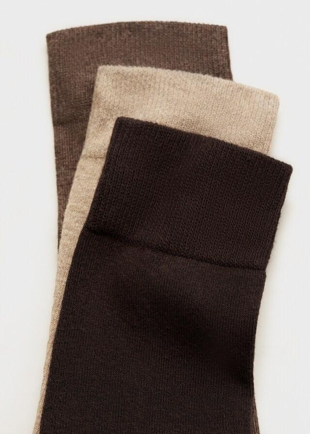 Mango 3-er Pack Baumwollsocken Schlussverkauf