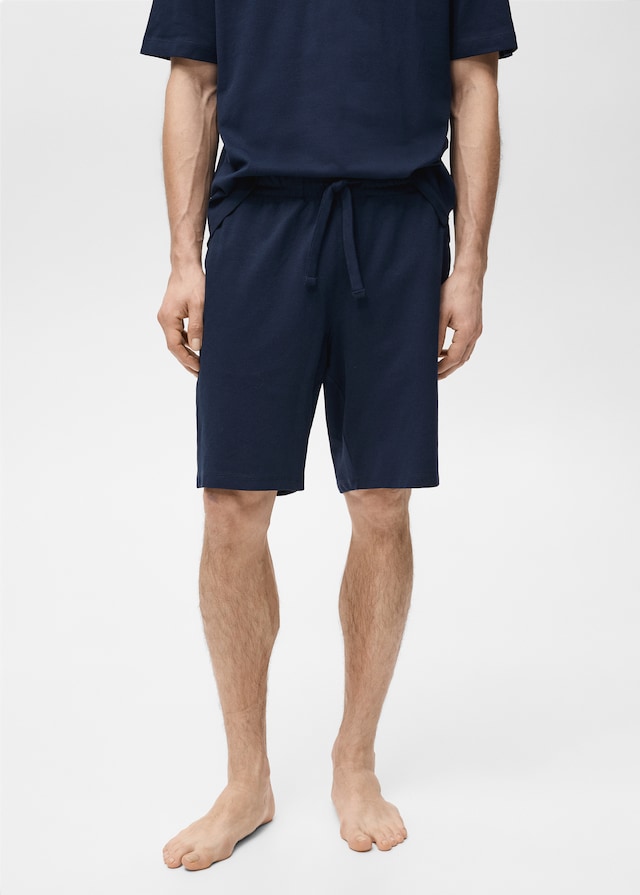 Mango Pack Kurzer Baumwoll-Pyjama Sonderangebot