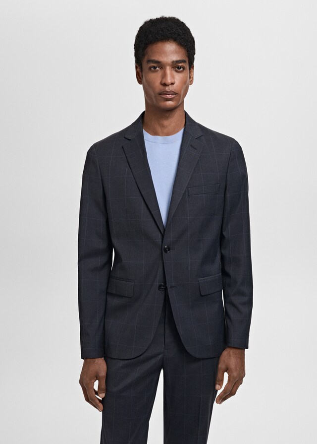 Mango Super Slim Fit-Anzugsakko aus Stretchgewebe Preisnachlass