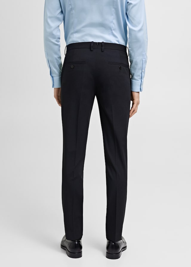 Mango Super Slim Fit-Anzughose aus Stretchstoff Vatertagsangebot