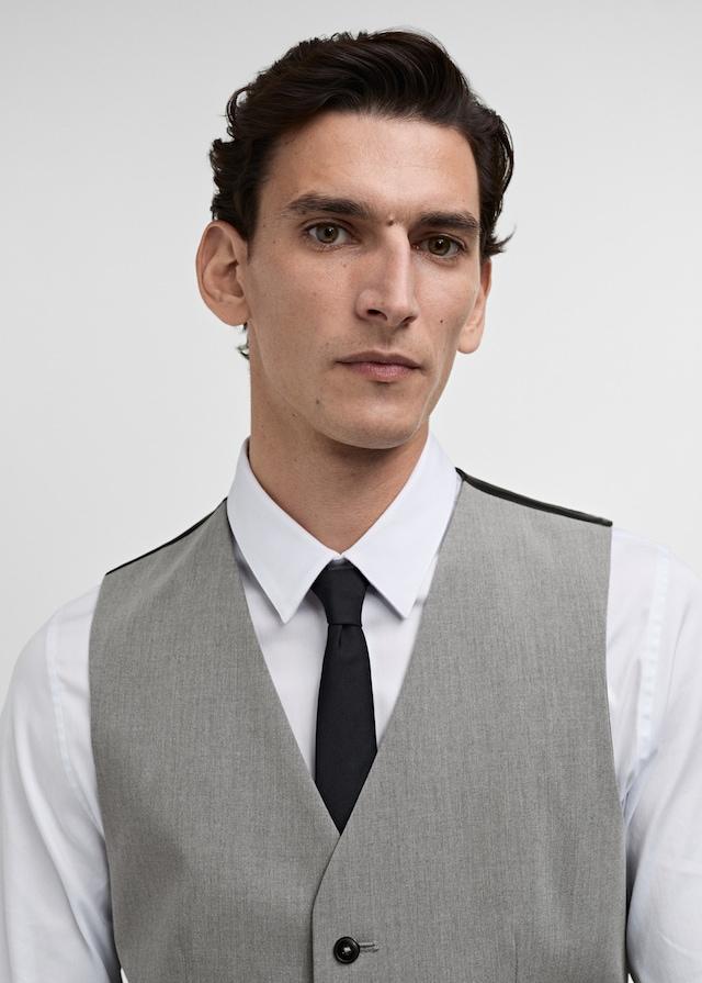 Mango Super-Slim-Fit-Anzugweste Paris Lagerräumung