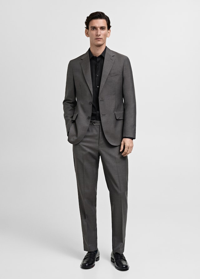 Mango Slim Fit-Oberhemd aus Baumwoll-Popeline Exklusive Angebote