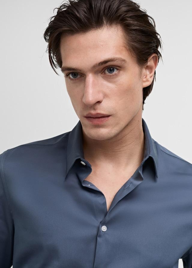 Mango Super Slim Fit-Anzugshemd aus Baumwoll-Stretch Bestseller