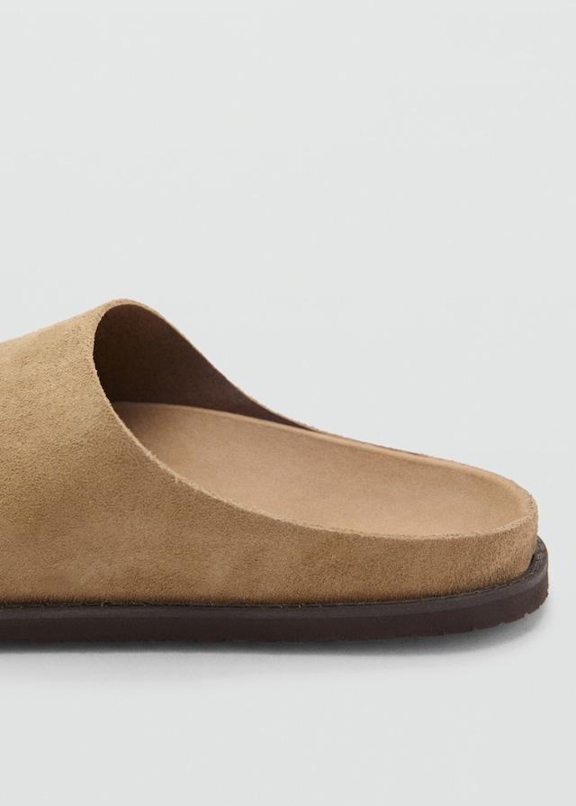 Mango Clogs aus Rauleder Letzte 3 Tage