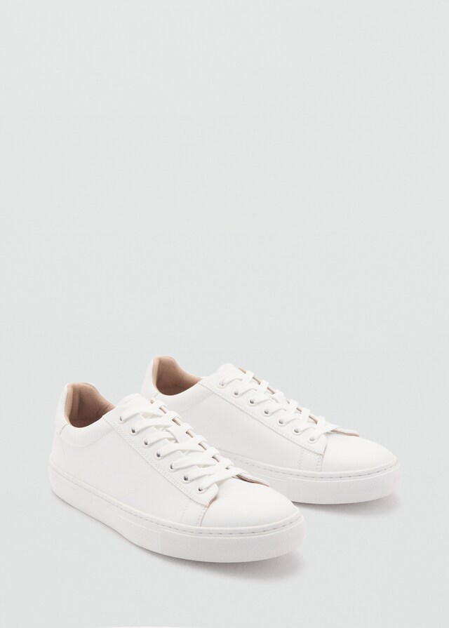 Mango Geschnürte Sneakers mit Einsätzen Letzte 2 Tage