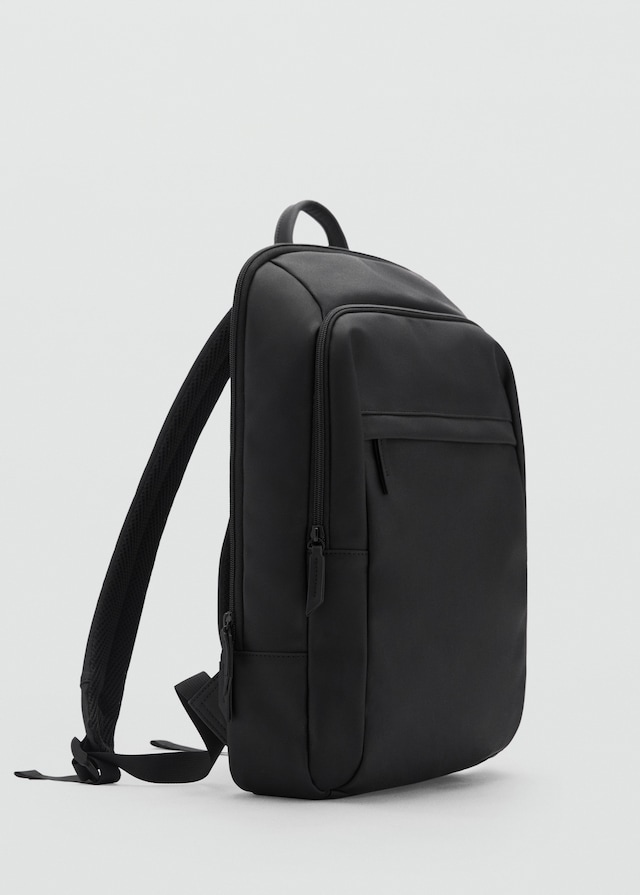 Mango Gummierter Funktionsrucksack Bis zu 60% Rabatt