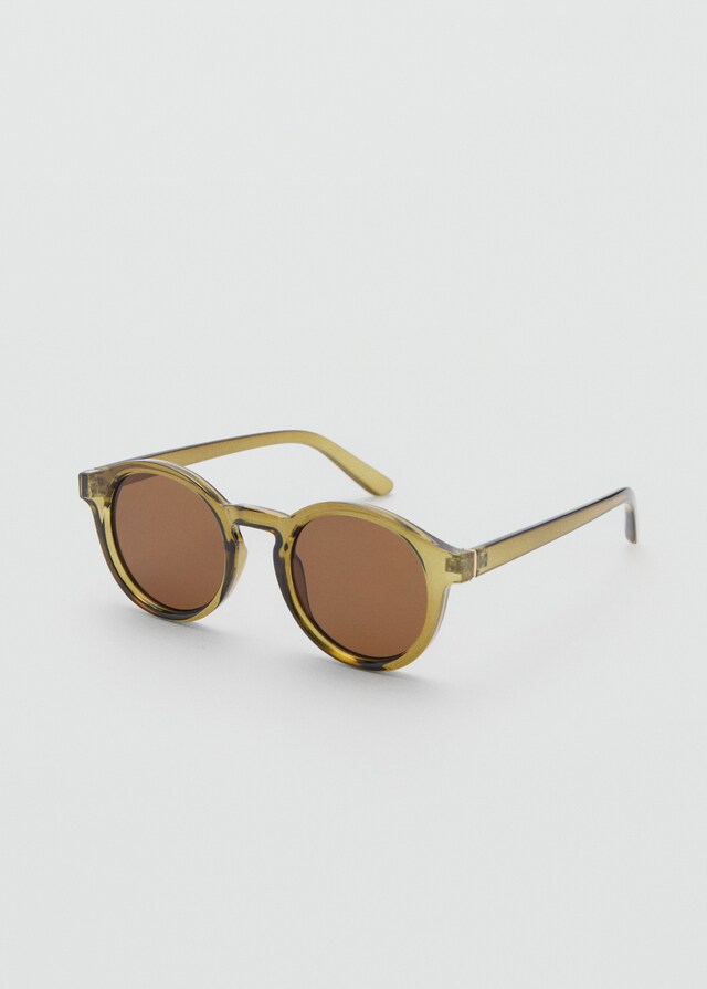 Mango Sonnenbrille mit rundem Gestell Auslauf