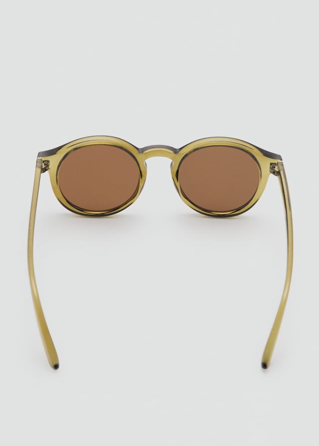 Mango Sonnenbrille mit rundem Gestell Auslauf
