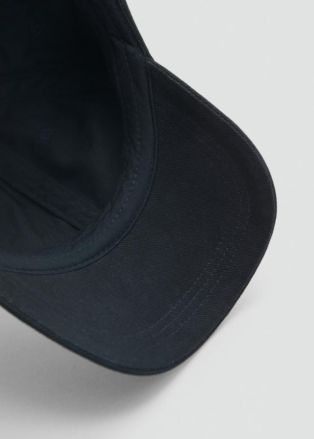 Mango Bestickte Canvas-Kappe Kostenloser Versand