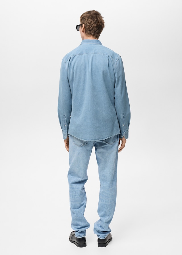 Mango Regular-Fit-Jeanshemd Neueste Stile
