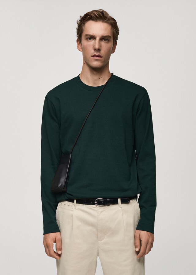 Mango Langarmshirt regular fit Bis zu 60% Rabatt