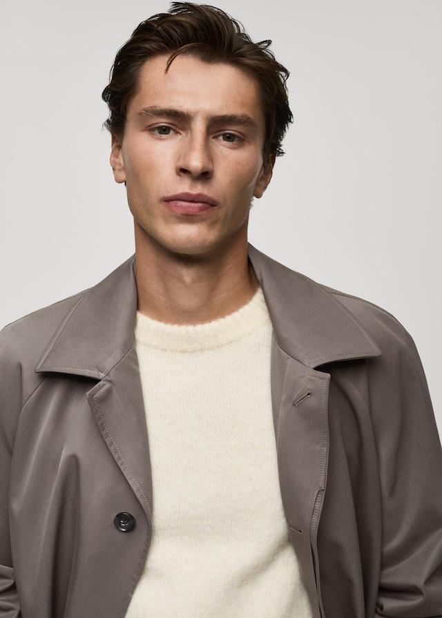 Mango Trenchcoat mit Gürtel und mattiertem Finish Discount Store für neue Produkte