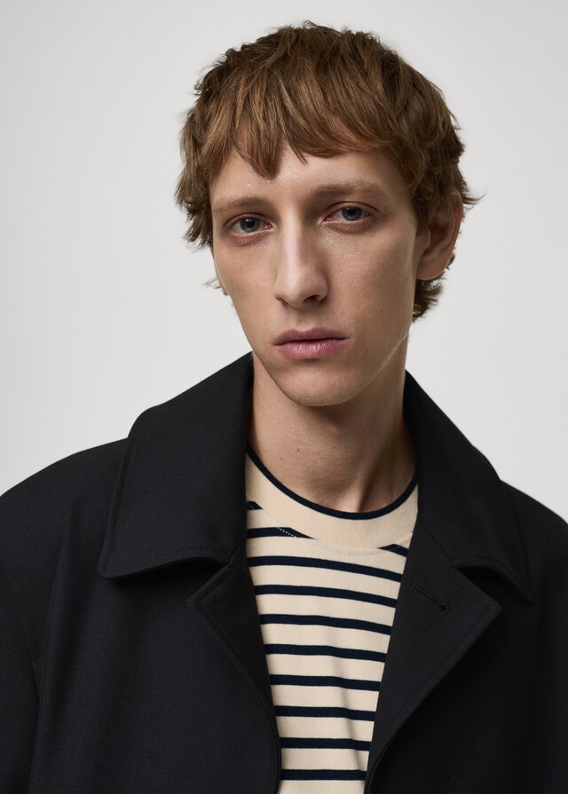 Mango Oversized-Trenchcoat aus Comfort-Stretch-Gewebe Super Rabatt