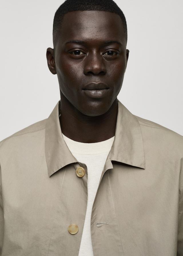 Mango Overshirt aus 100 % Baumwoll-Popeline Speichern exportieren