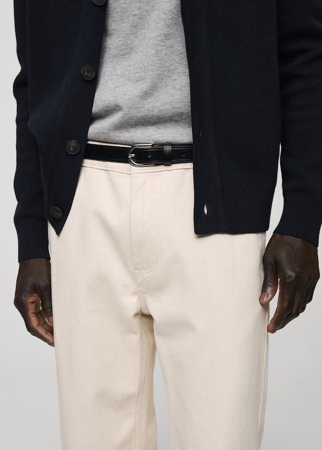 Mango Regular-Fit-Baumwollhose zollfrei