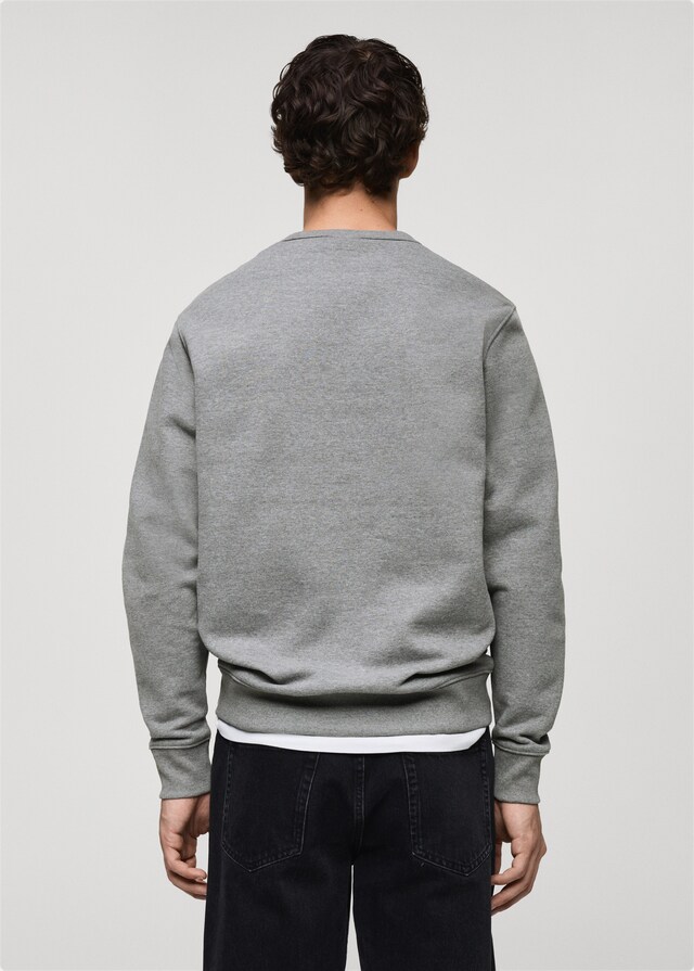 Mango Regular-Fit-Sweatshirt aus Baumwolle Online