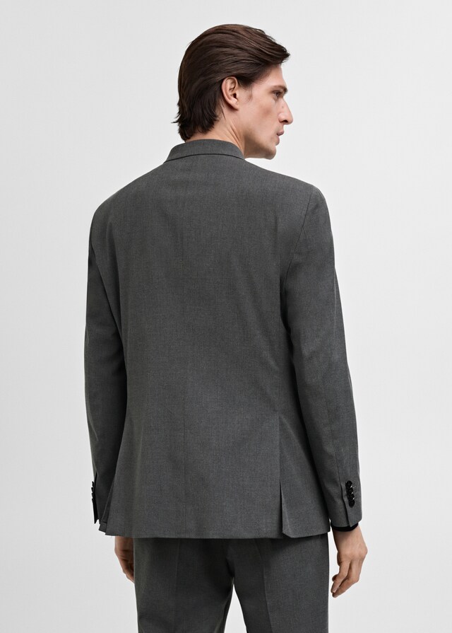 Mango Zweireihiges Slim-Fit-Sakko Mónaco Fabrikverkauf