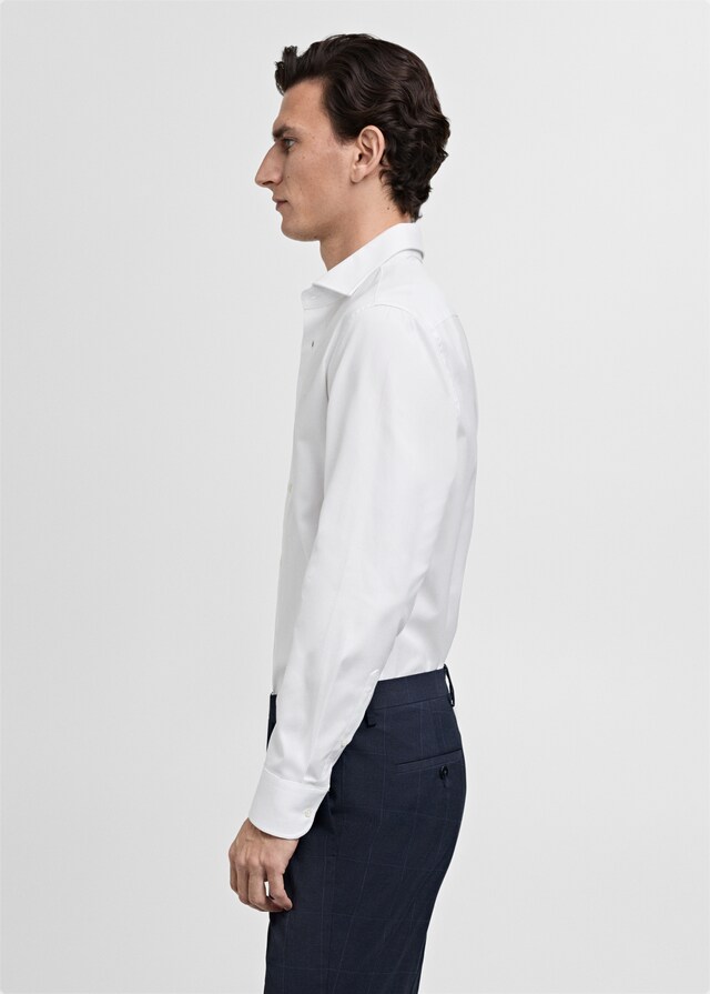 Mango Slim Fit-Anzughemd aus 100 % Baumwolle Versandkostenfrei