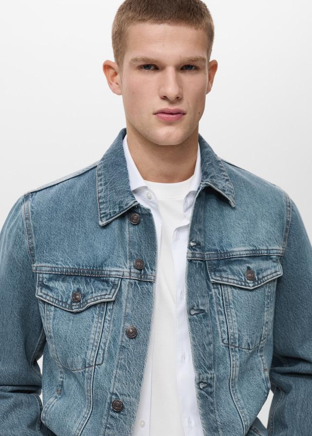 Mango Jeansjacke in Used-Optik Cyber Monday