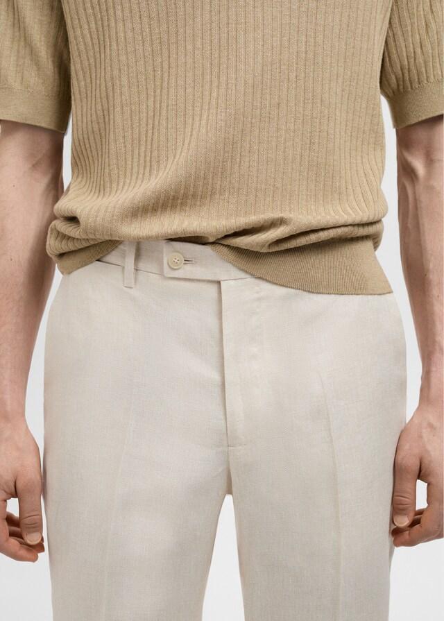 Mango Slim-Fit-Anzughose Amalfi aus 100 % Leinen Bestseller