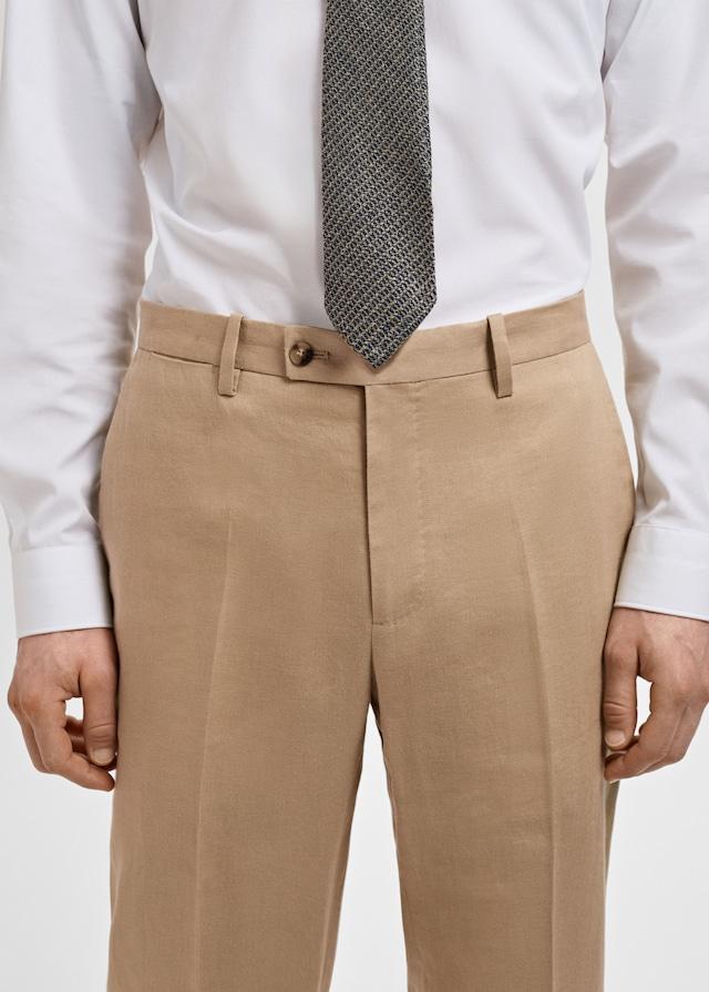 Mango Slim-Fit-Anzughose Amalfi aus 100 % Leinen Saisonale Angebote
