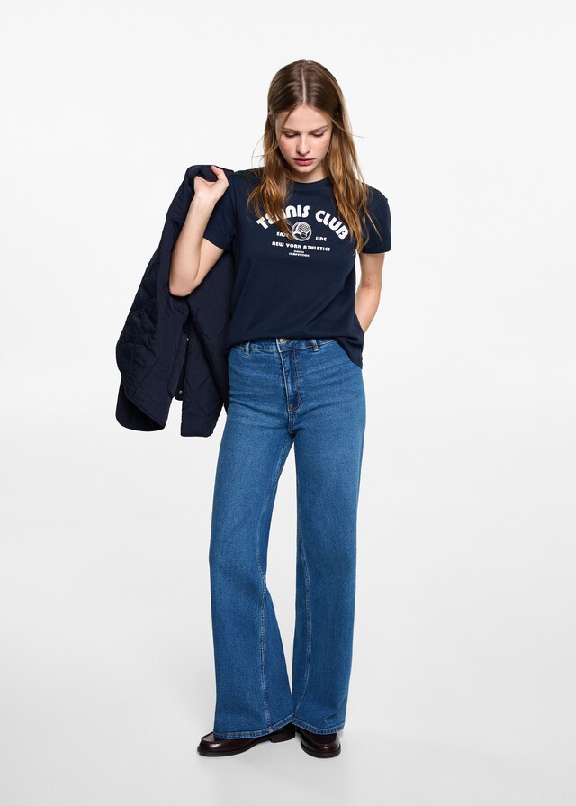 Mango Wide Leg-Jeans Kostenlose Rückgabe