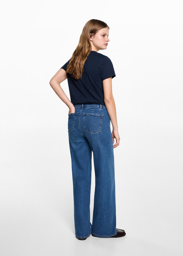 Mango Wide Leg-Jeans Kostenlose Rückgabe