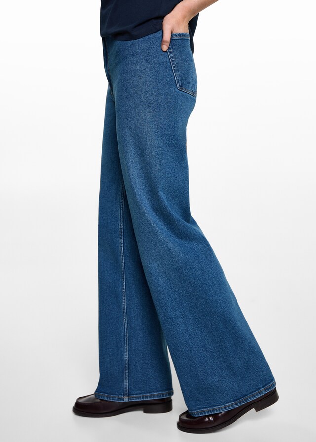 Mango Wide Leg-Jeans Kostenlose Rückgabe