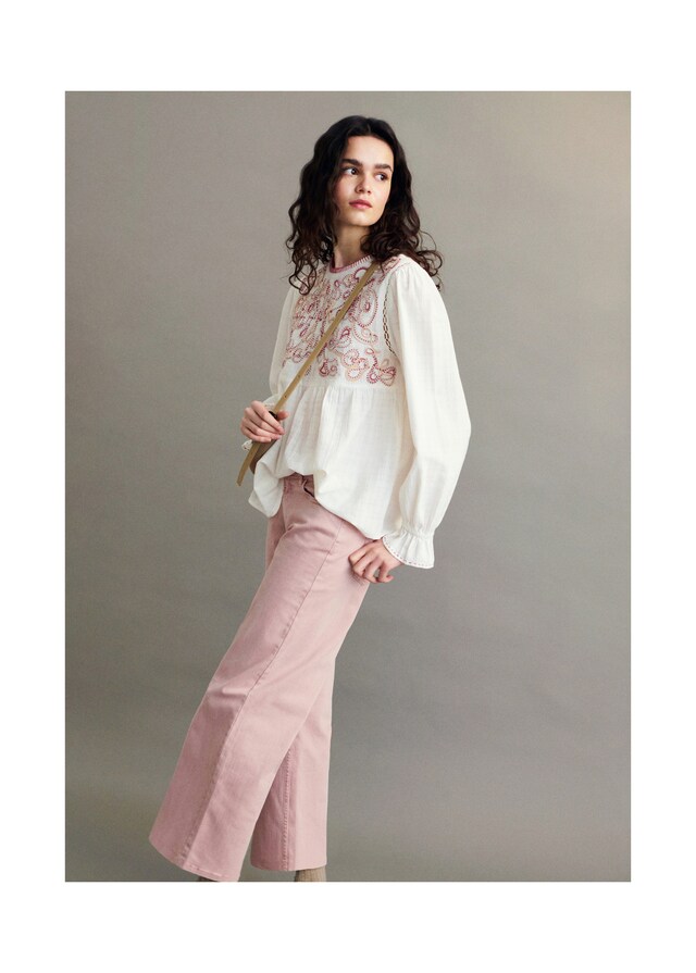 Mango Culotte-Jeans Letzte 3 Tage