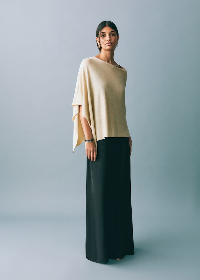 Mango Strickcape aus Lurex 50% Rabatt für begrenzte Zeit