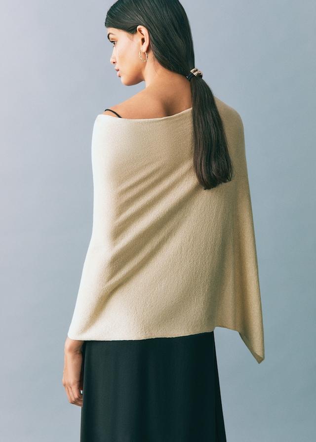 Mango Strickcape aus Lurex 50% Rabatt für begrenzte Zeit