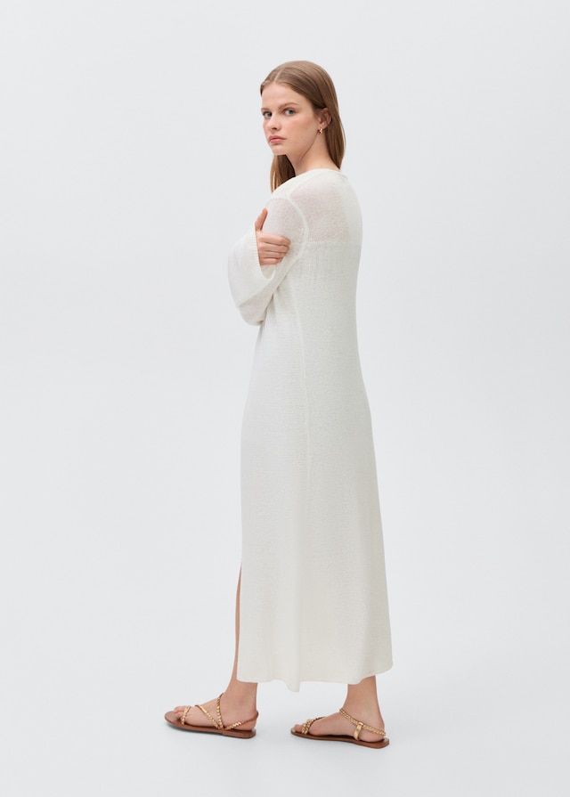 Mango Lange Strickjacke 2025