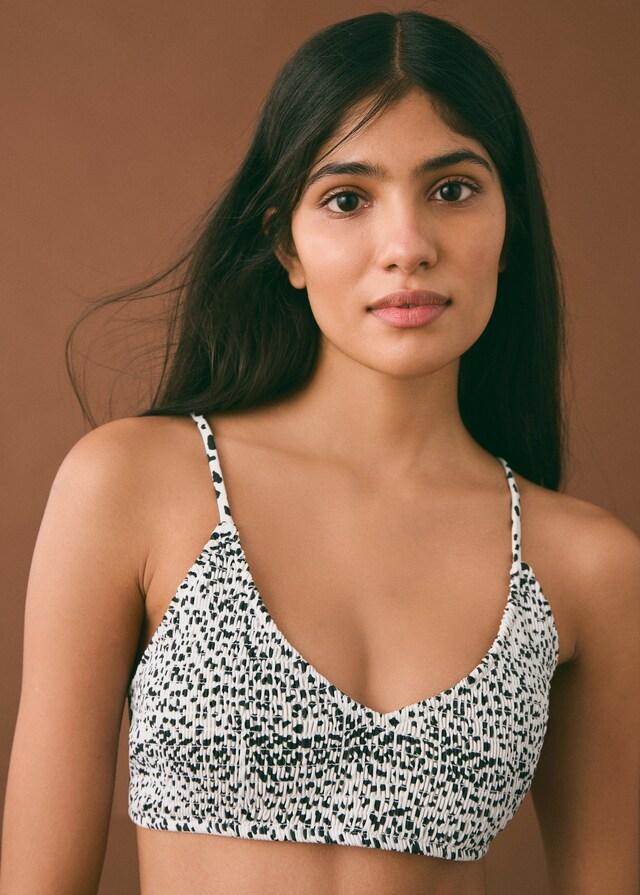 Mango Bikini mit Animal-Print Fabrikverkauf