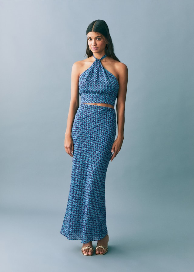 Mango Midirock Fabrik Onlineshop