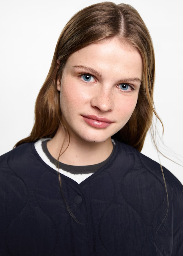 Mango Steppjacke mit Taschen Online Shopping