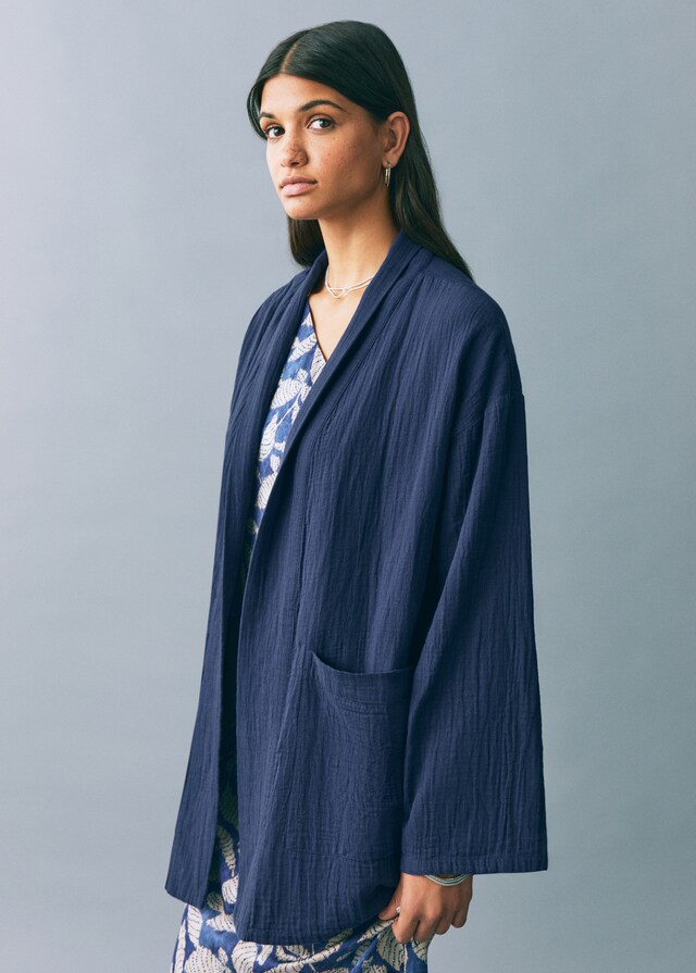 Mango Kimono-Jacke Bambula Preisnachlass