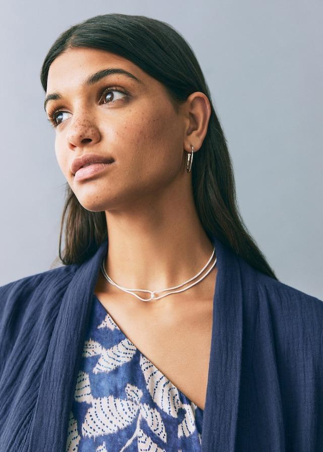 Mango Kimono-Jacke Bambula Preisnachlass