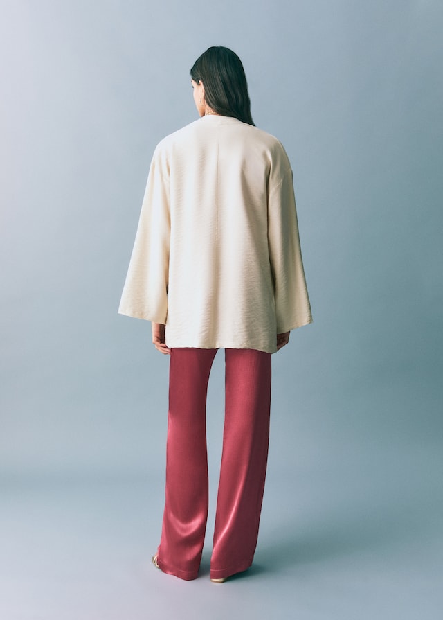 Mango Jacke im Kimono-Stil Saisonschlussverkauf