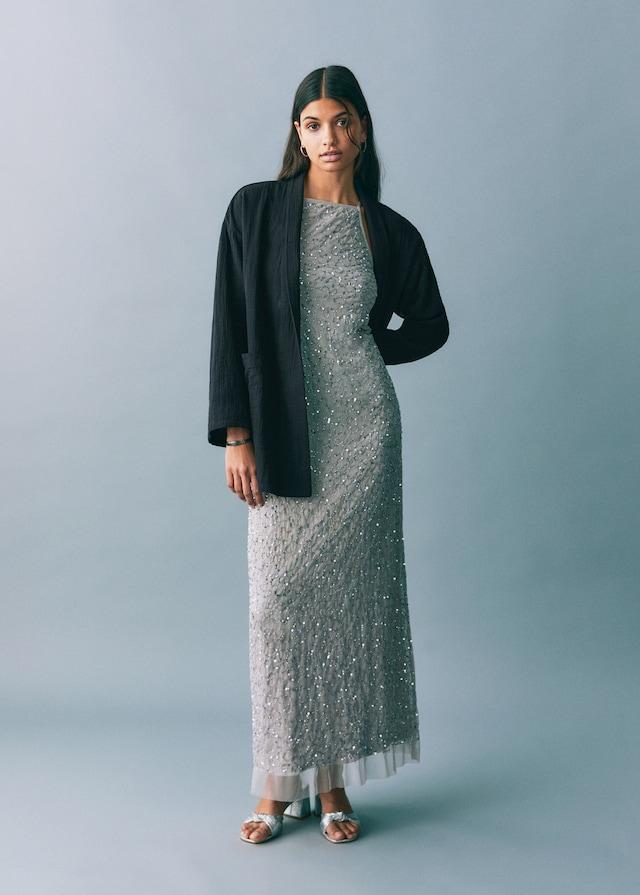 Mango Kimono-Jacke Bambula Black Friday
