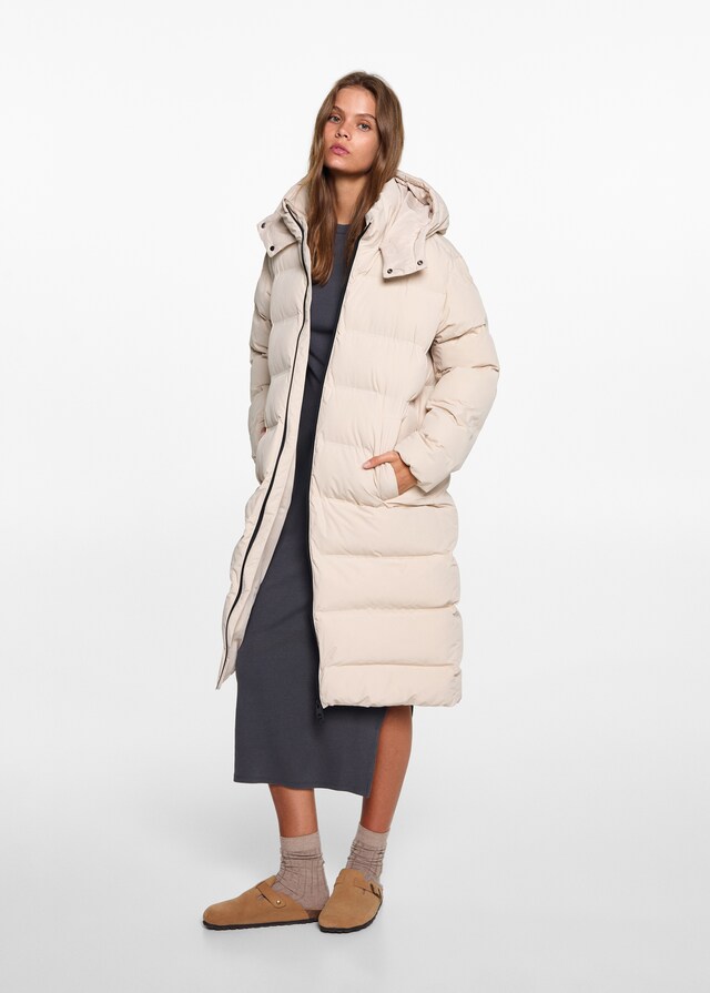 Mango Langer Steppanorak Cyber Monday