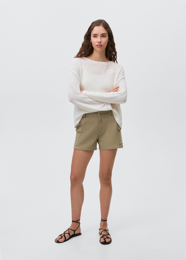 Mango Cargo-Shorts aus Baumwolle Weihnachtsangebot