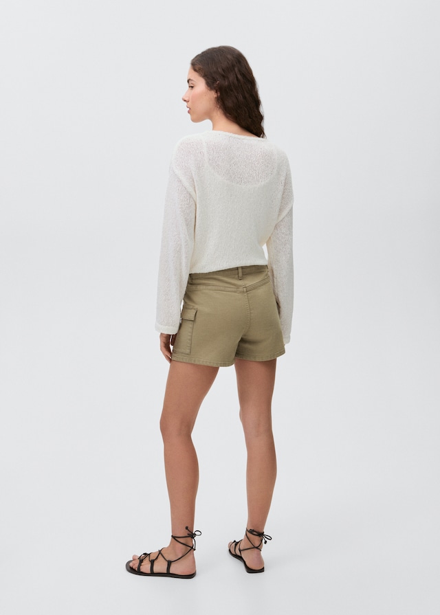 Mango Cargo-Shorts aus Baumwolle Weihnachtsangebot