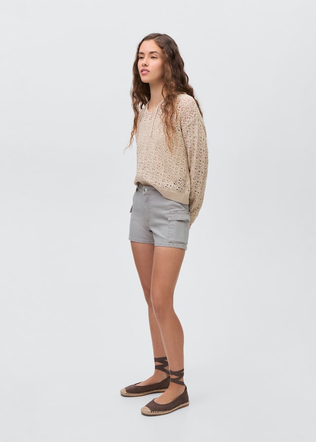 Mango Cargo-Shorts aus Baumwolle Muttertagsangebot