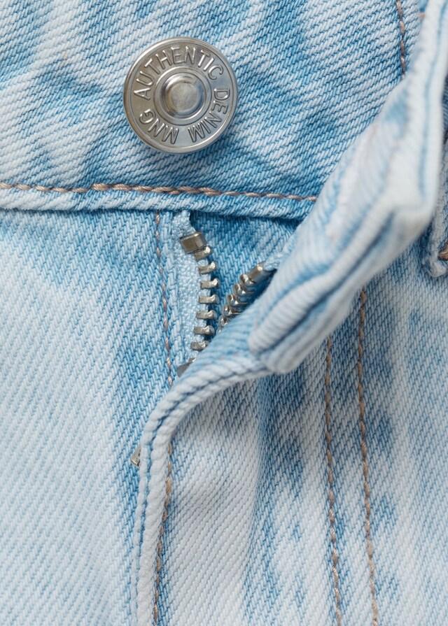 Mango Jeansshorts mit Zierrissen Lagerräumung