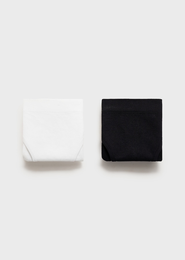 Mango Basic-Slip im Zweierpack Bis zu 50% Rabatt