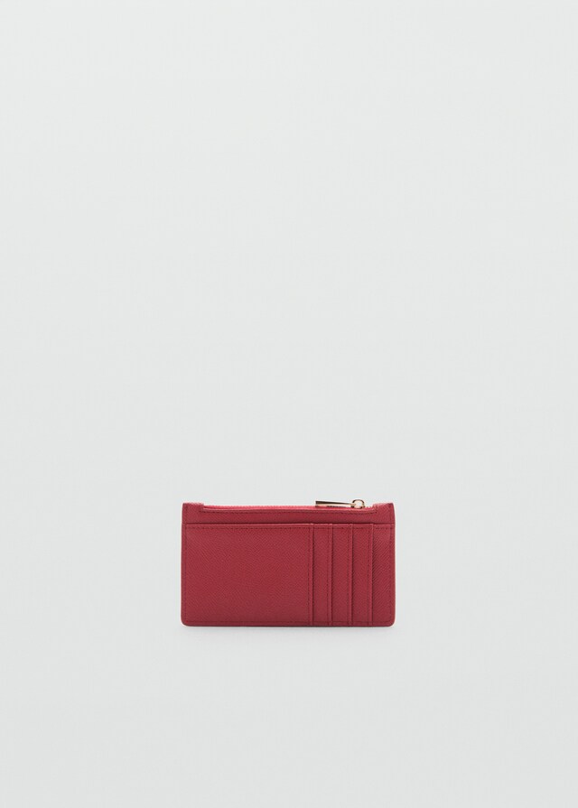 Mango Portemonnaie mit Ledereffekt Online