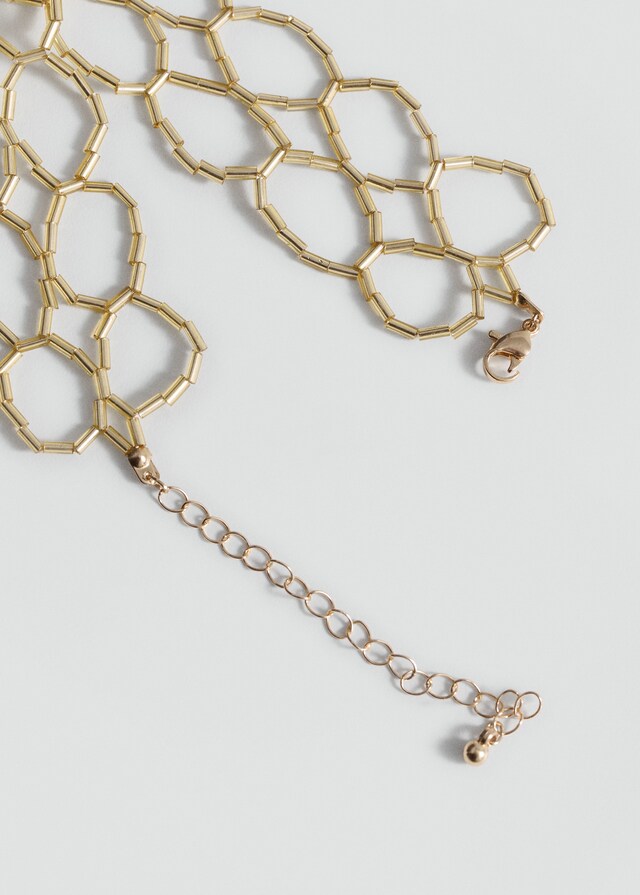 Mango Kristall-Chokerkette Fabrik Onlineshop